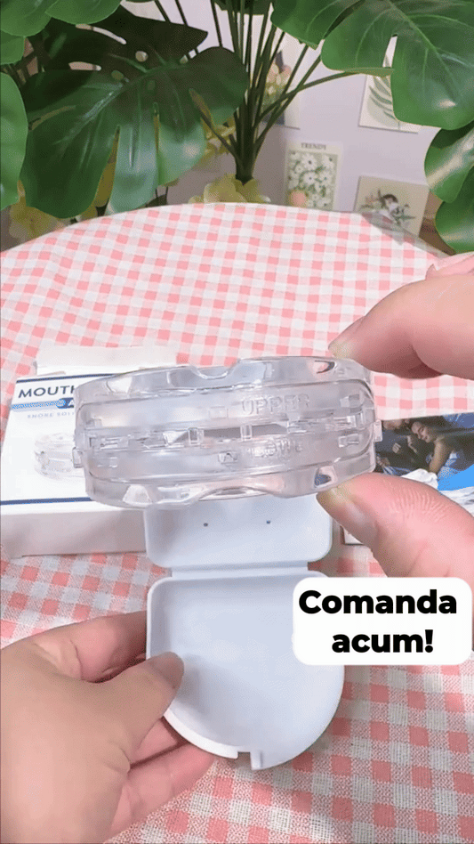 Gutieră Anti-Sforăit Confortabilă