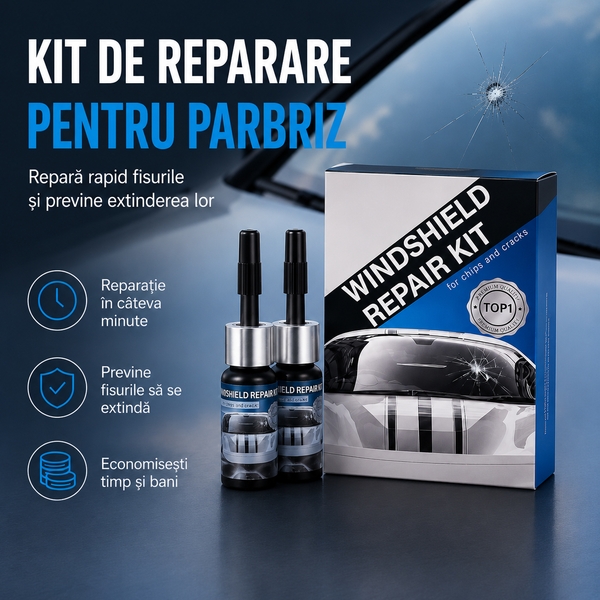 Kit Rapid pentru Repararea Parbrizului