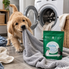 FurClean – Pudră pentru Îndepărtarea Părului de Animale în Mașina de Spălat