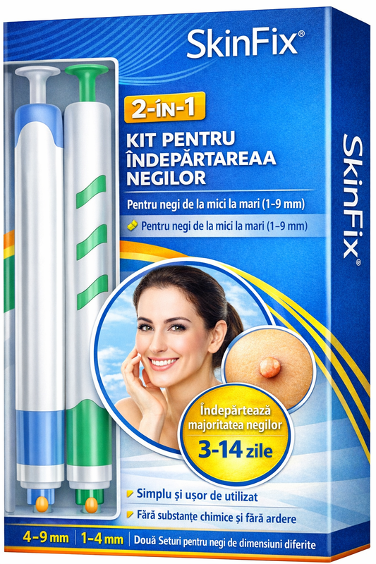 SkinFix- Dispozitiv pentru Îndepărtarea Negilor de Piele